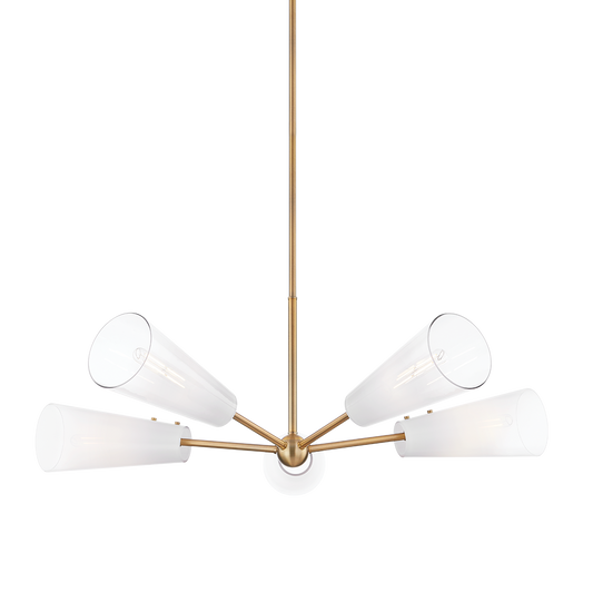 Camarillo Chandelier - 5-Light - Patina Brass - Troy Lighting F1645-PBR