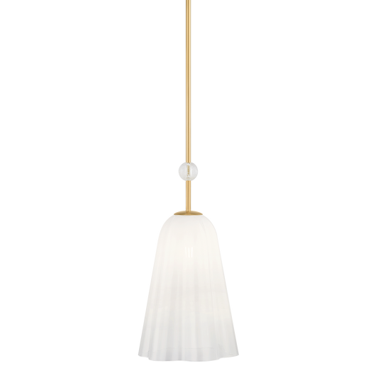 Cambria Heights Pendant - Aged Brass by Hudson Valley Lighting