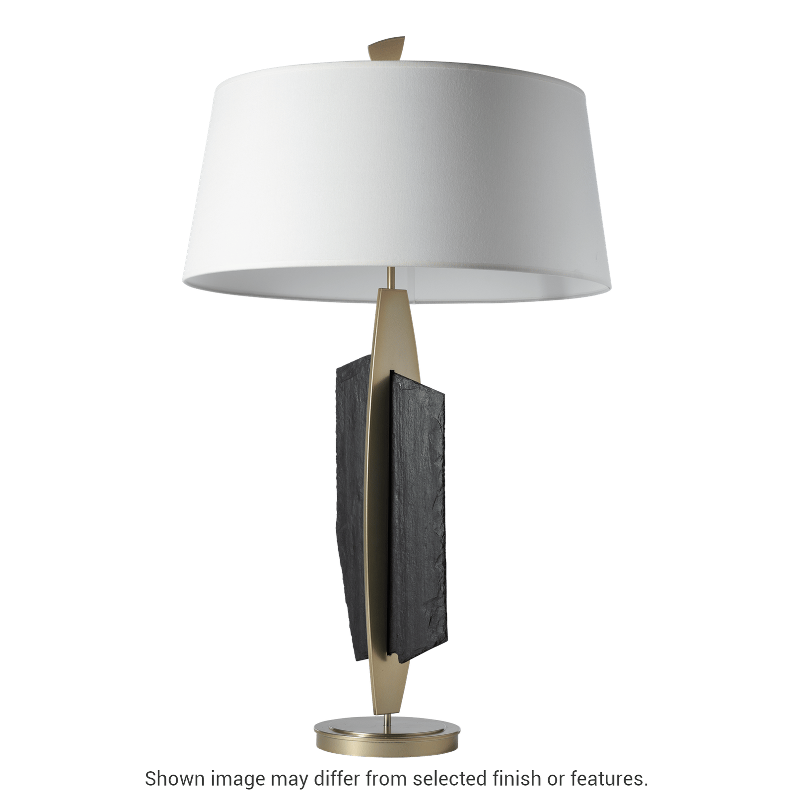 Cambrian Table Lamp - White by Hubbardton Forge