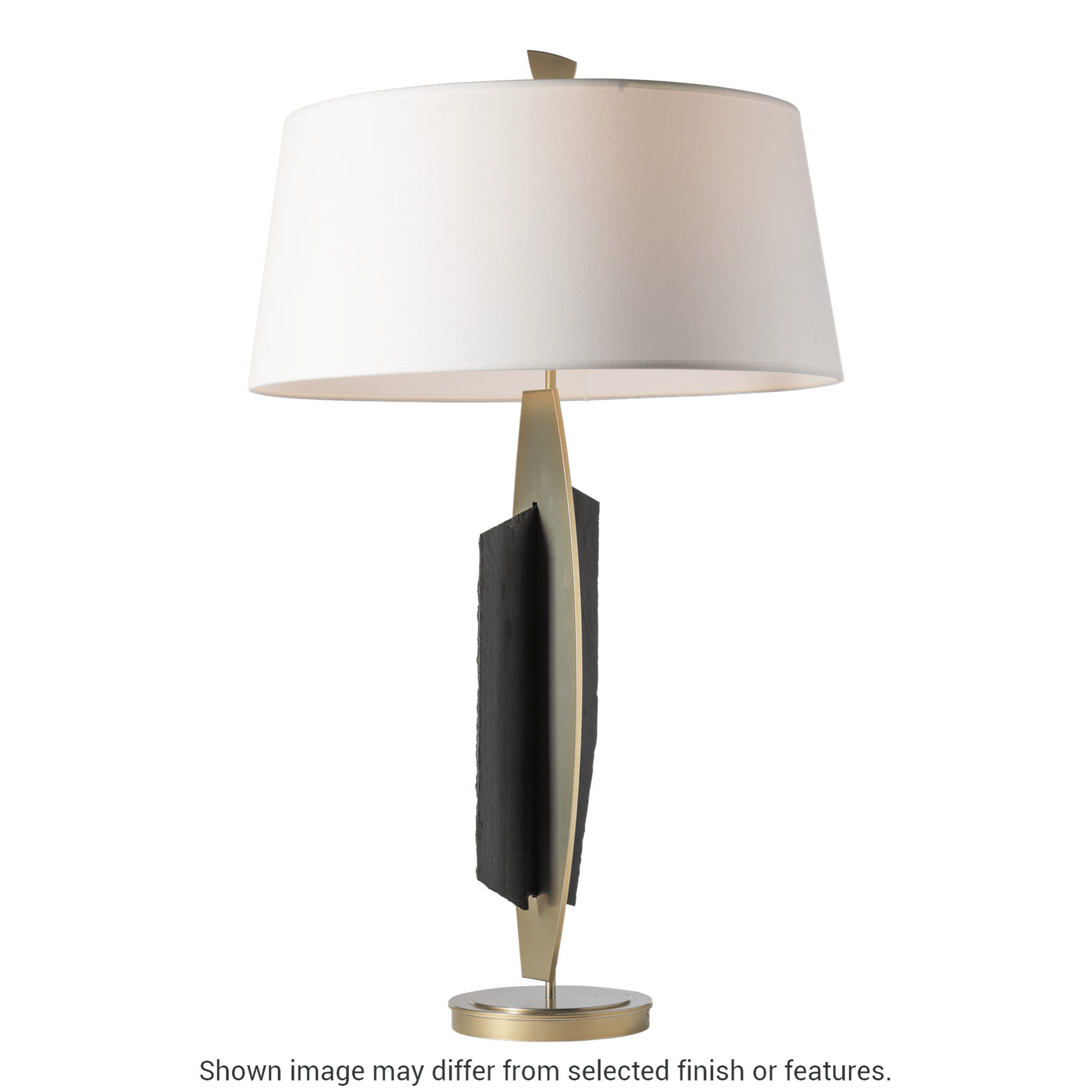 Cambrian Table Lamp - White by Hubbardton Forge
