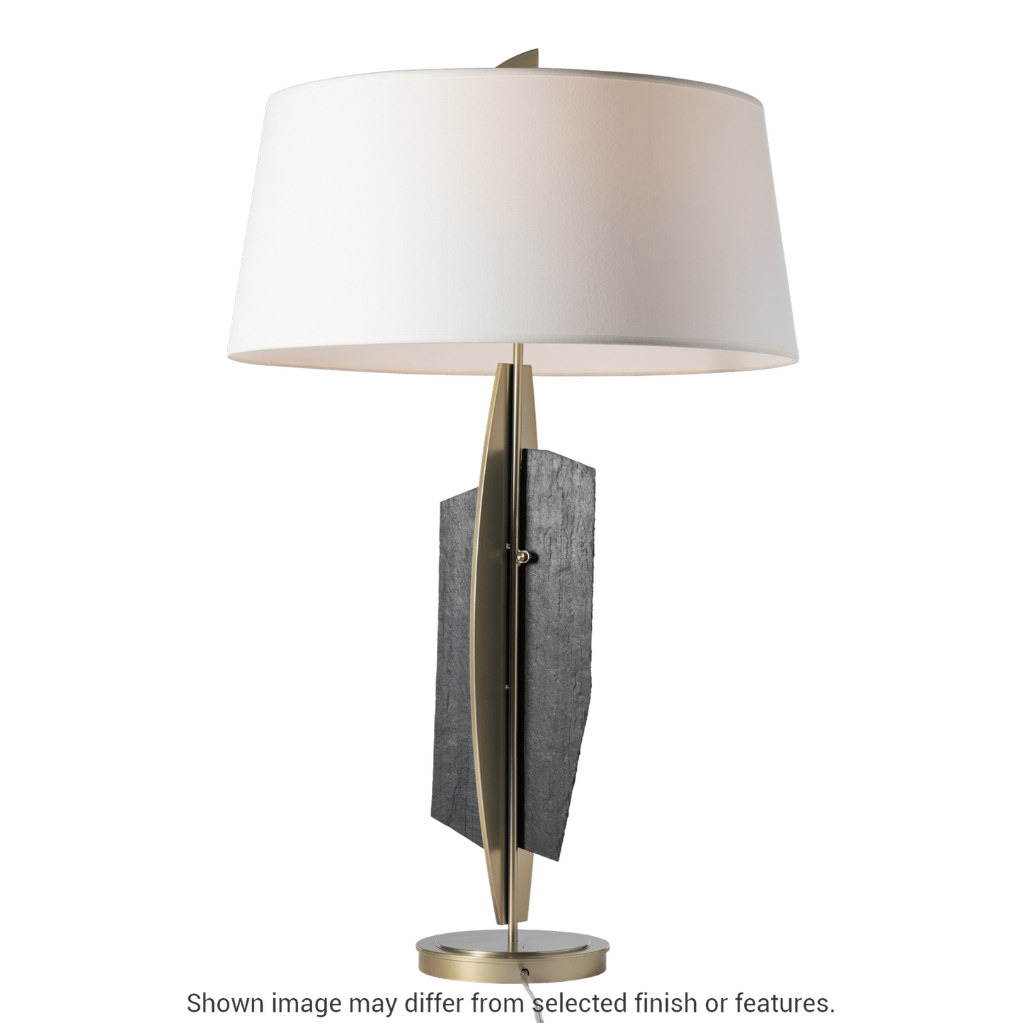 Cambrian Table Lamp - White by Hubbardton Forge