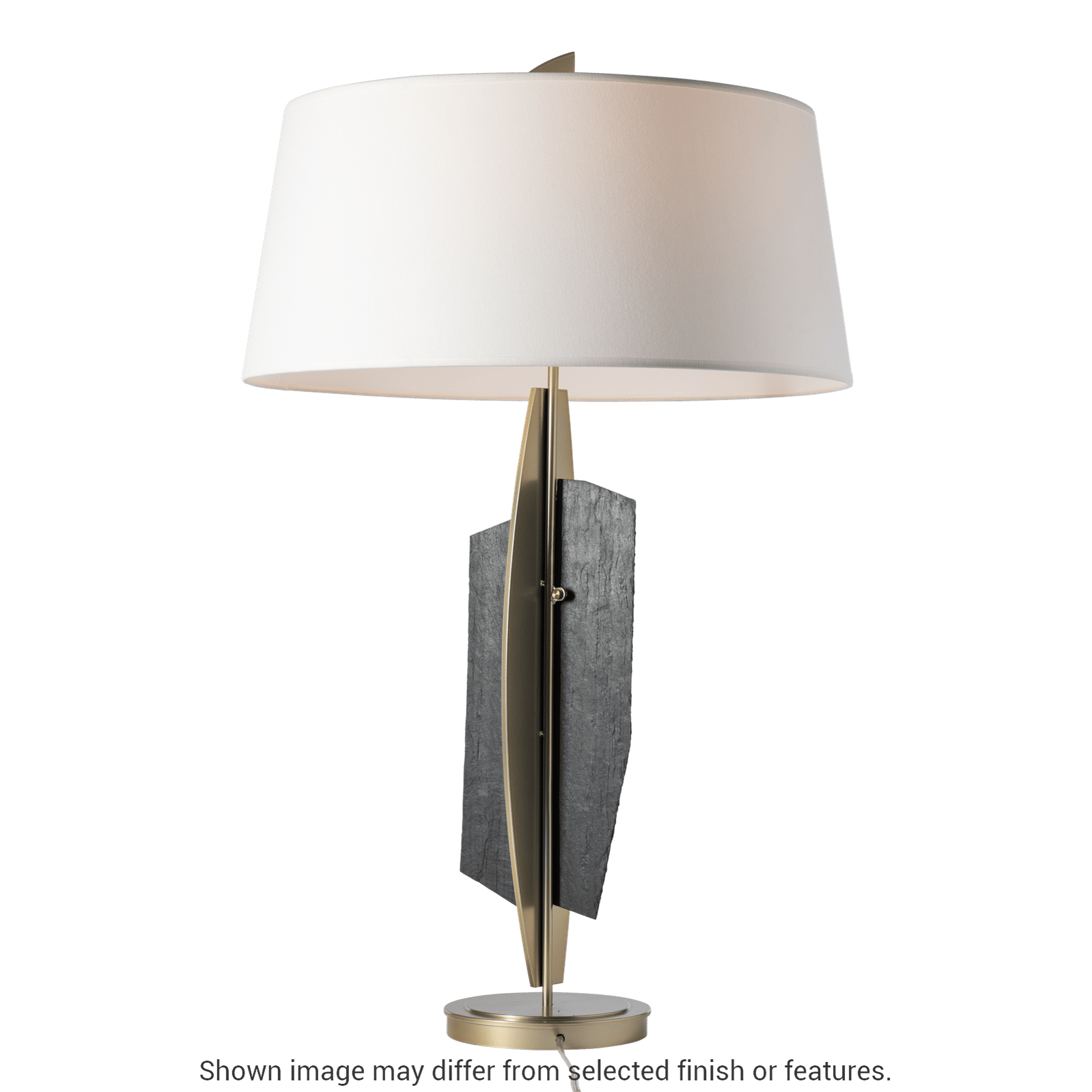 Cambrian Table Lamp - White by Hubbardton Forge