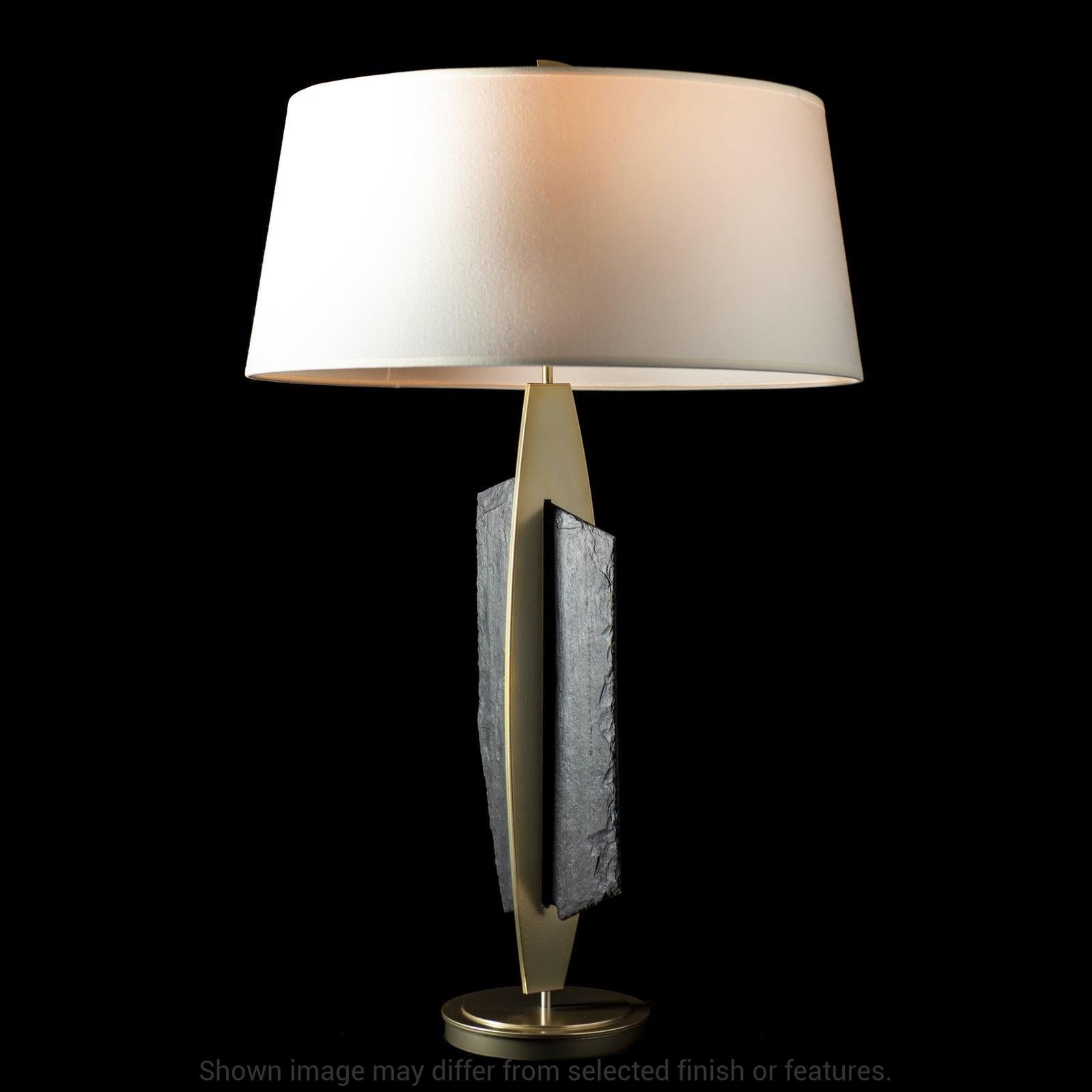 Cambrian Table Lamp - White by Hubbardton Forge