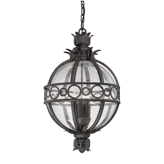 Campanile Lantern - 3-Light - French Iron - Troy Lighting F5008-FRN