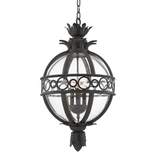 Campanile Lantern - 4-Light - French Iron - Troy Lighting F5009-FRN