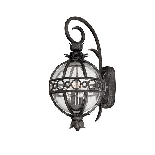 Campanile Wall Sconce - 1-Light - French Iron - Troy Lighting B5001-FRN