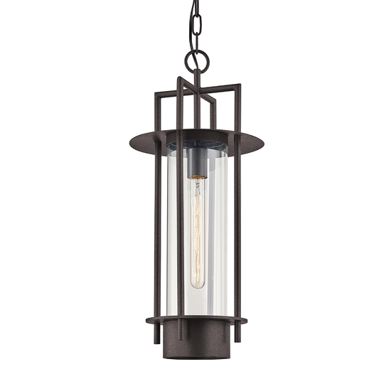 Carroll Park Lantern - 1-Light - Textured Bronze - Troy Lighting F6817-TBZ
