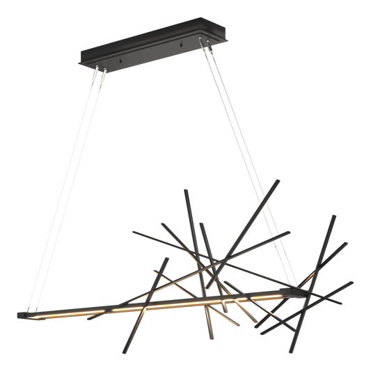 Cascade LED Pendant - Black by Hubbardton Forge