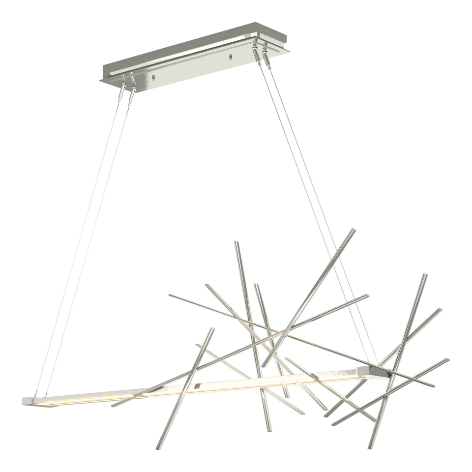 Cascade LED Pendant - Sterling by Hubbardton Forge