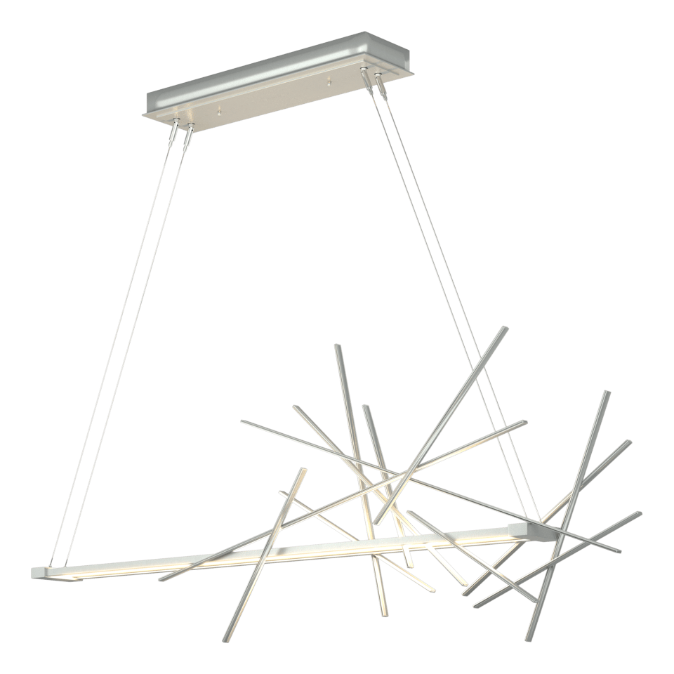 Cascade LED Pendant - Vintage Platinum by Hubbardton Forge