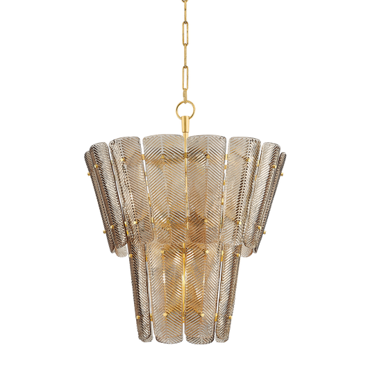 Cassian 10-Light Chandelier by Hudson Valley Lighting
