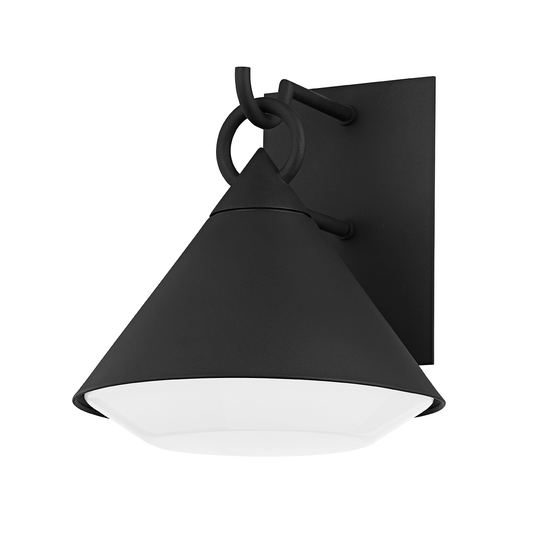 Catalina Wall Sconce - 1-Light - Textured Black - Troy Lighting B9212-TBK