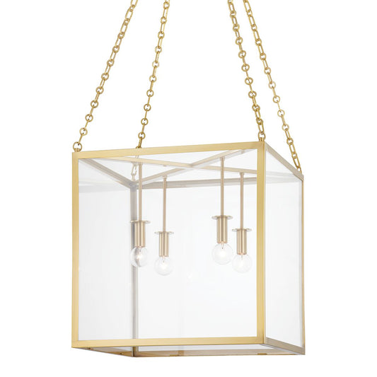 Catskill Lantern - Aged Brass by Hudson Valley Lighting