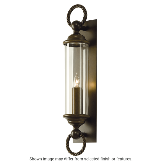 Cavo Large Outdoor Wall Sconce - White - Opal Glass by Hubbardton Forge