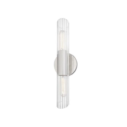 Cecily Sconce - Polished Nickel by Mitzi