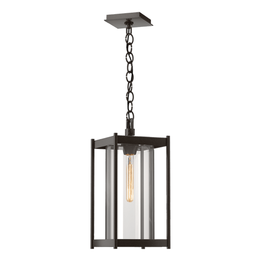 Cela Large Outdoor Lantern - Coastal Bronze - Clear Glass by Hubbardton Forge