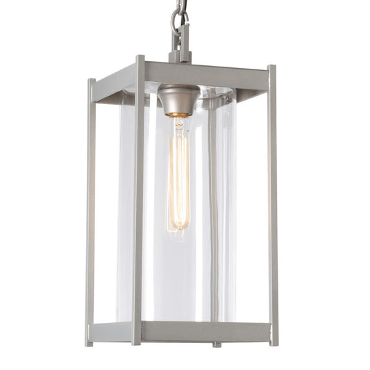 Cela Large Outdoor Lantern - Coastal Burnished Steel - Clear Glass by Hubbardton Forge