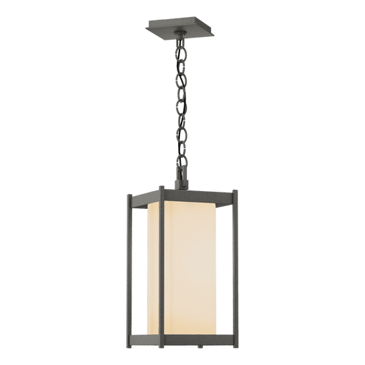 Cela Large Outdoor Lantern - Natural Iron - Opal Glass by Hubbardton Forge