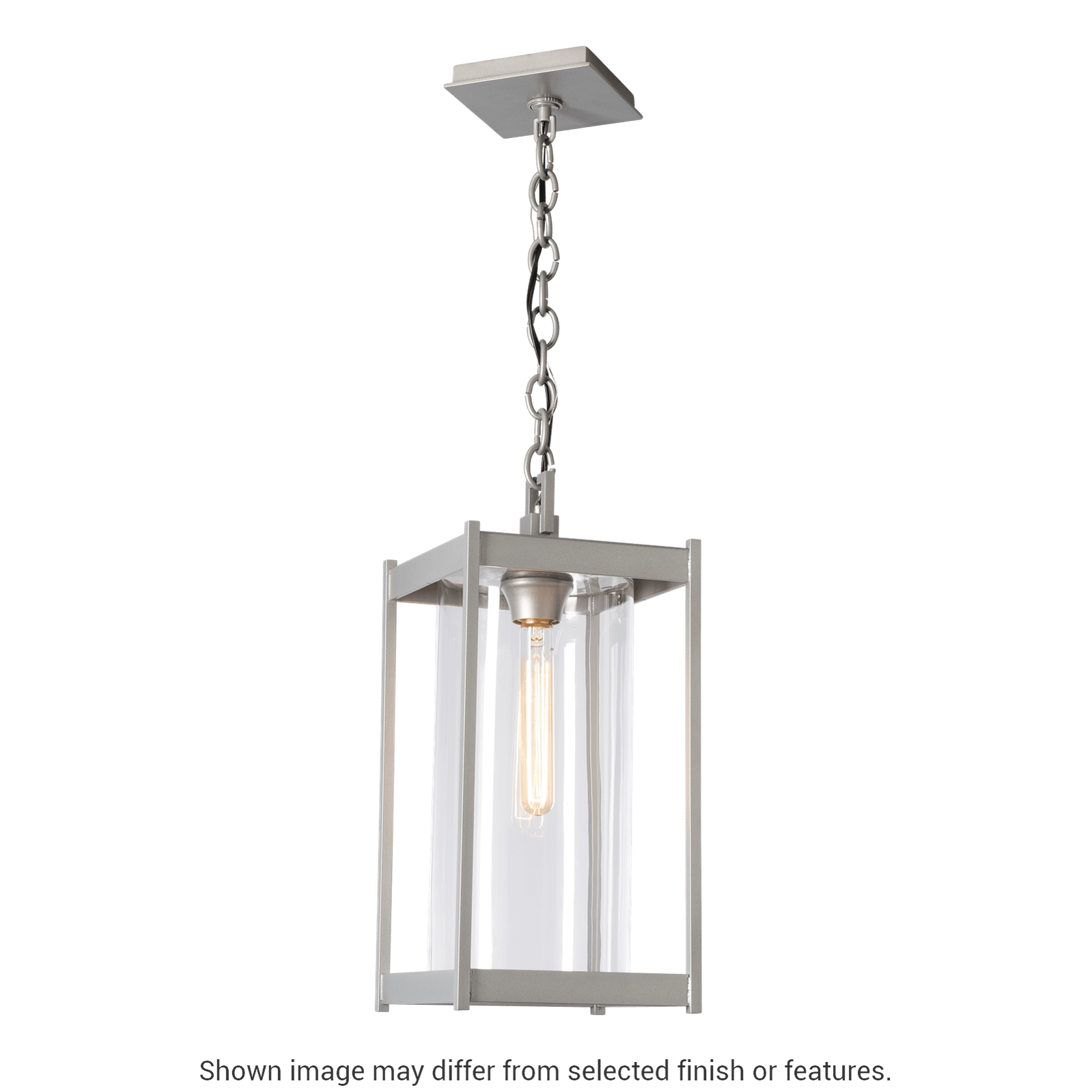 Cela Large Outdoor Lantern - White - Opal Glass by Hubbardton Forge