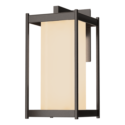 Cela Large Outdoor Sconce - Coastal Bronze - Opal Glass by Hubbardton Forge