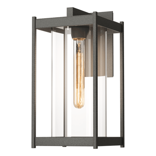 Cela Large Outdoor Sconce - Natural Iron - Clear Glass by Hubbardton Forge