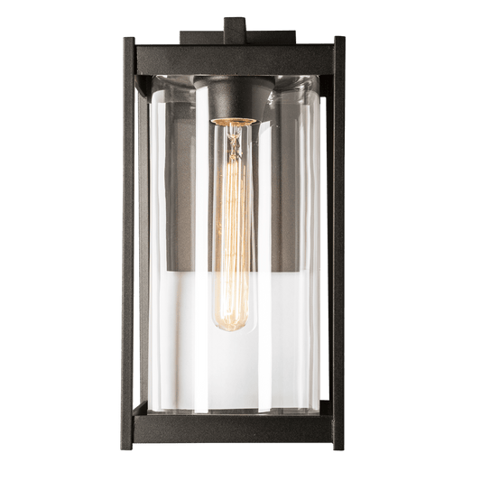 Cela Large Outdoor Sconce - Oil Rubbed Bronze - Clear Glass by Hubbardton Forge