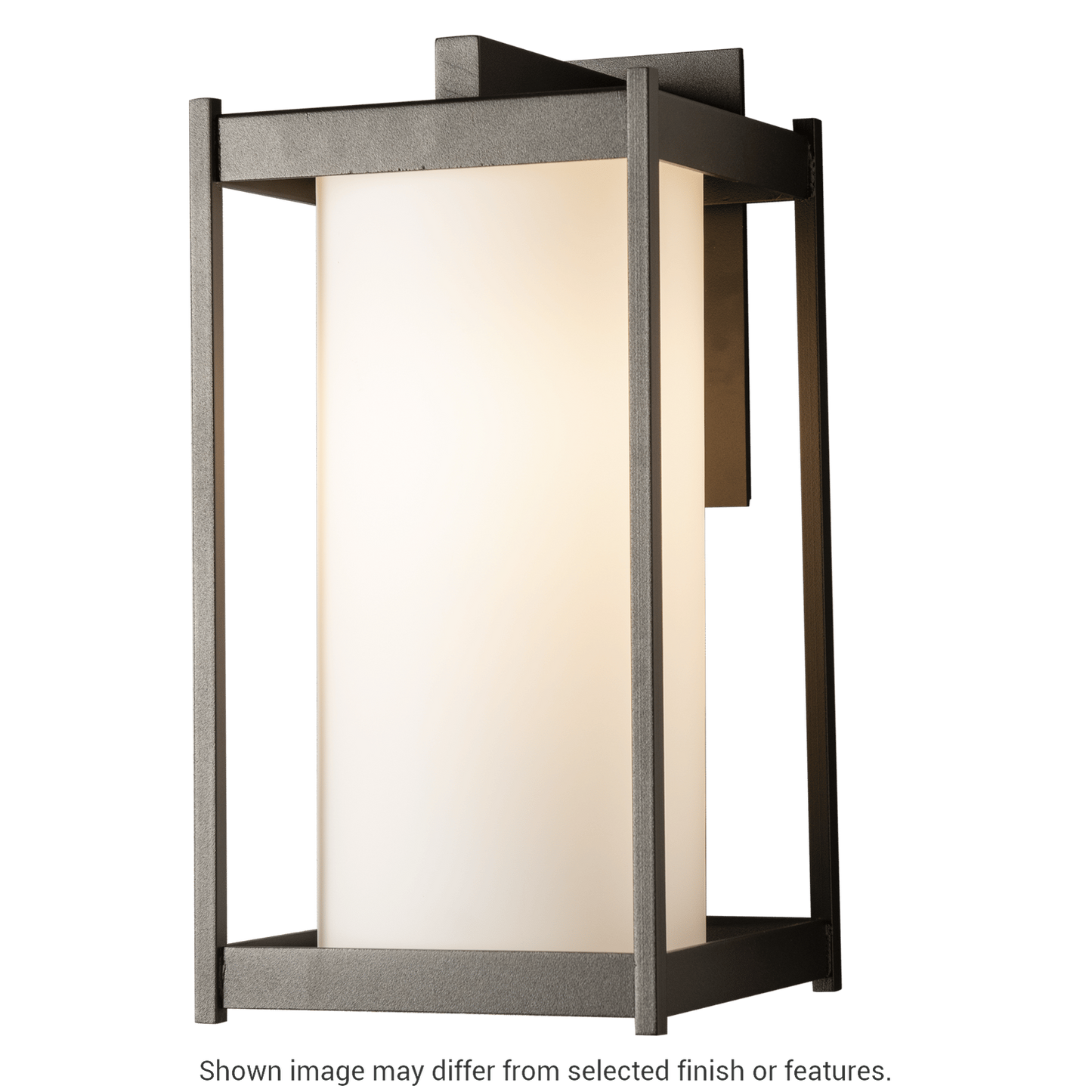 Cela Large Outdoor Sconce - White - Opal Glass by Hubbardton Forge