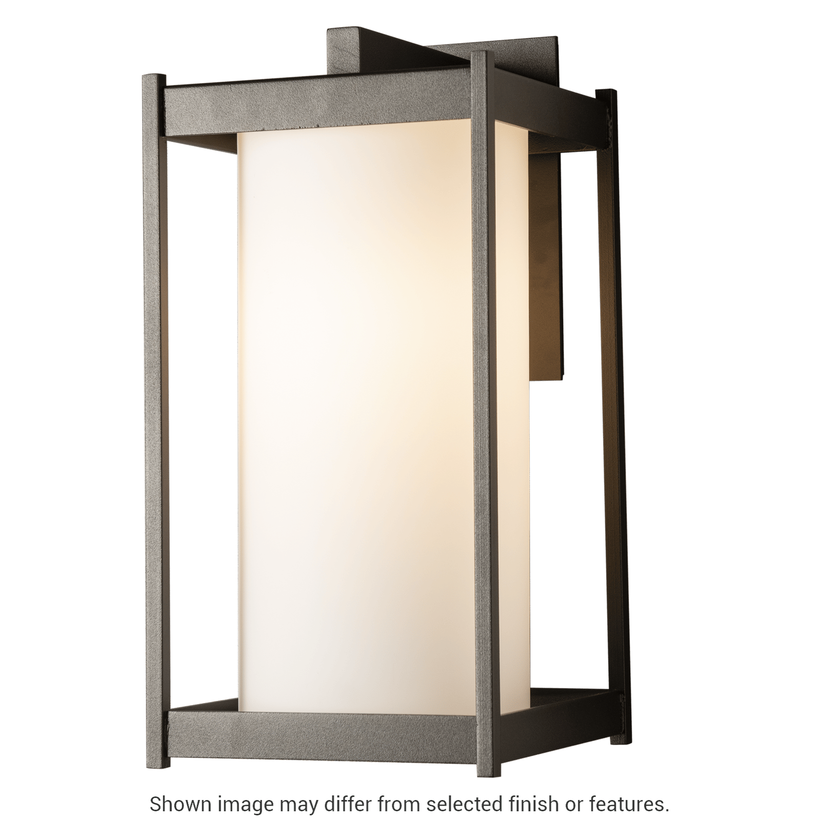 Cela Large Outdoor Sconce - White - Opal Glass by Hubbardton Forge
