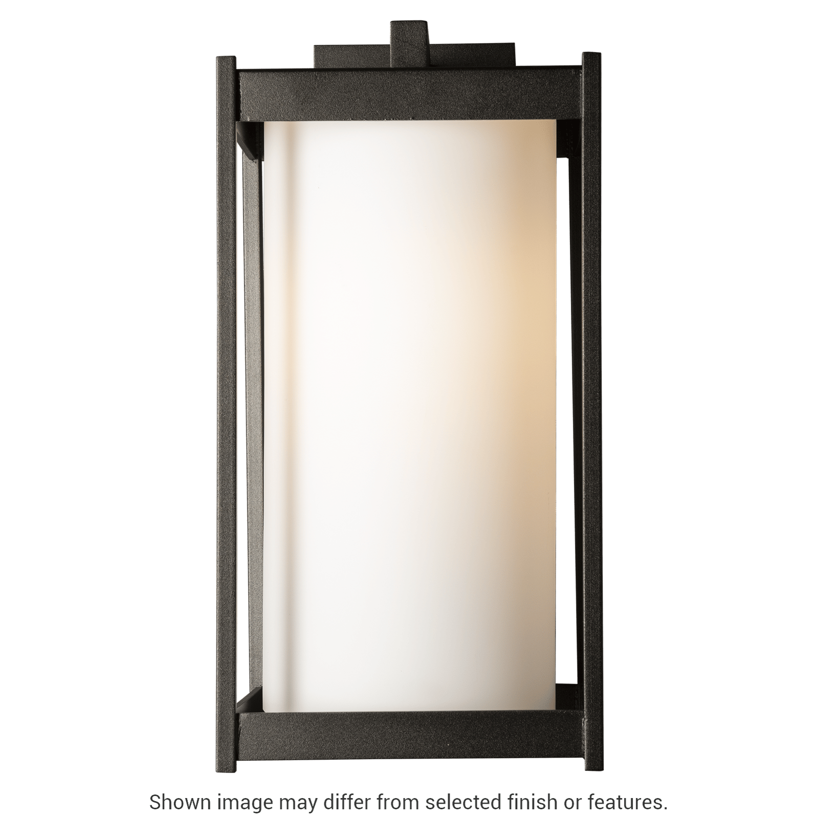 Cela Large Outdoor Sconce - White - Opal Glass by Hubbardton Forge