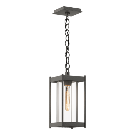 Cela Medium Outdoor Lantern - Natural Iron - Clear Glass by Hubbardton Forge