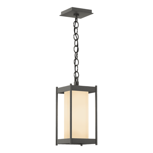 Cela Medium Outdoor Lantern - Natural Iron - Opal Glass by Hubbardton Forge