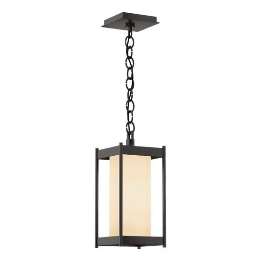 Cela Medium Outdoor Lantern - Oil Rubbed Bronze - Opal Glass by Hubbardton Forge