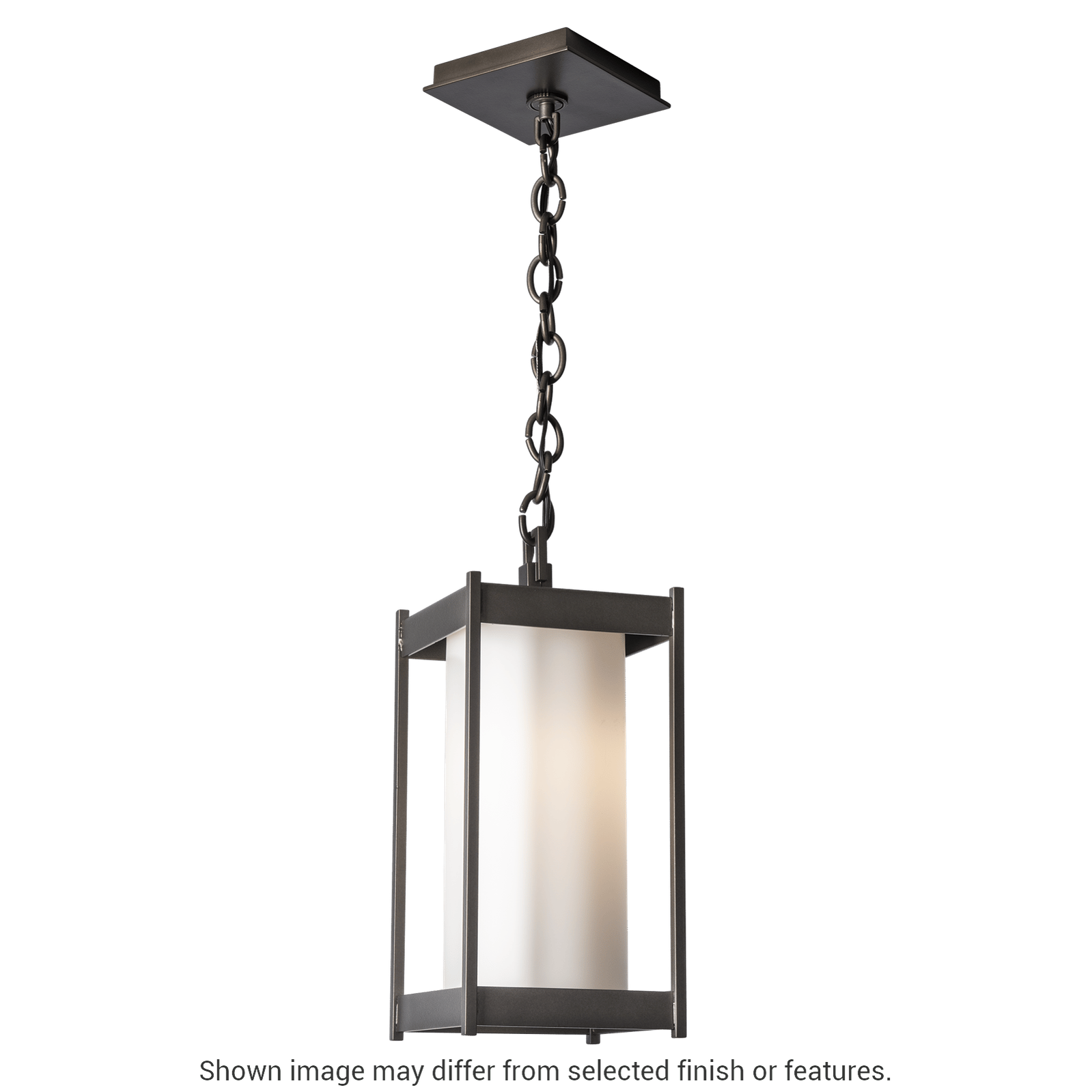 Cela Medium Outdoor Lantern - White - Opal Glass by Hubbardton Forge
