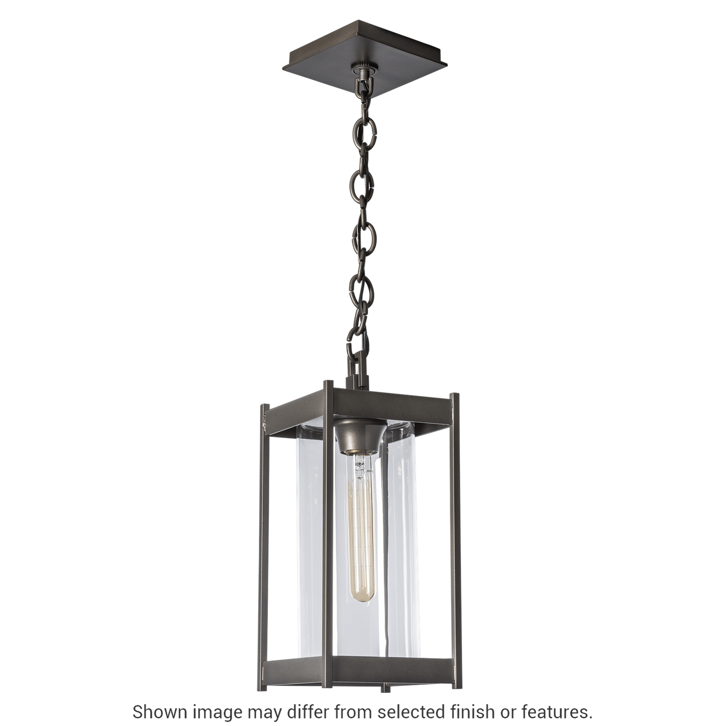 Cela Medium Outdoor Lantern - White - Opal Glass by Hubbardton Forge