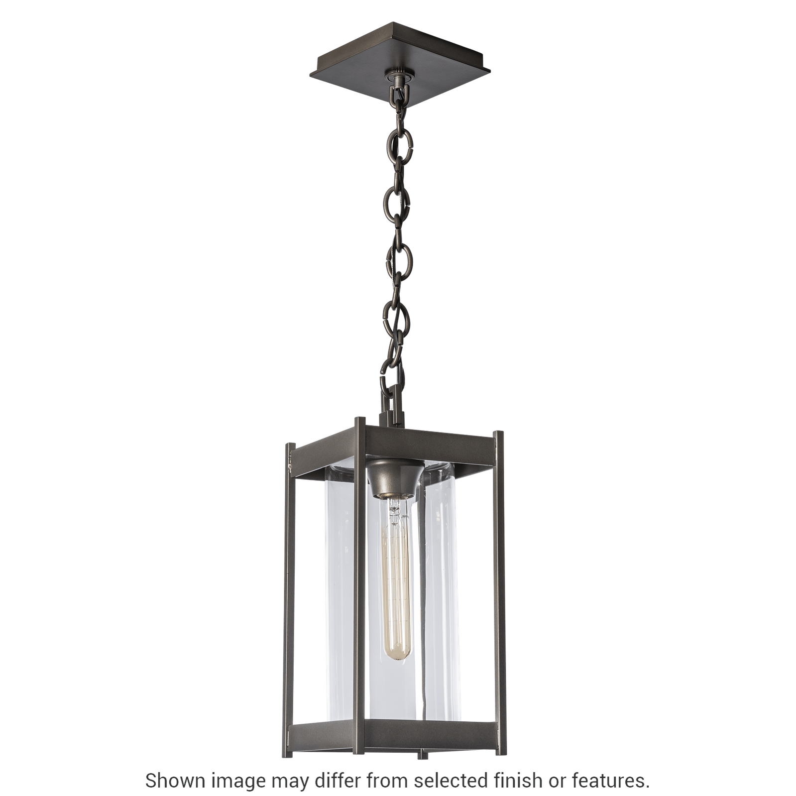 Cela Medium Outdoor Lantern - White - Opal Glass by Hubbardton Forge