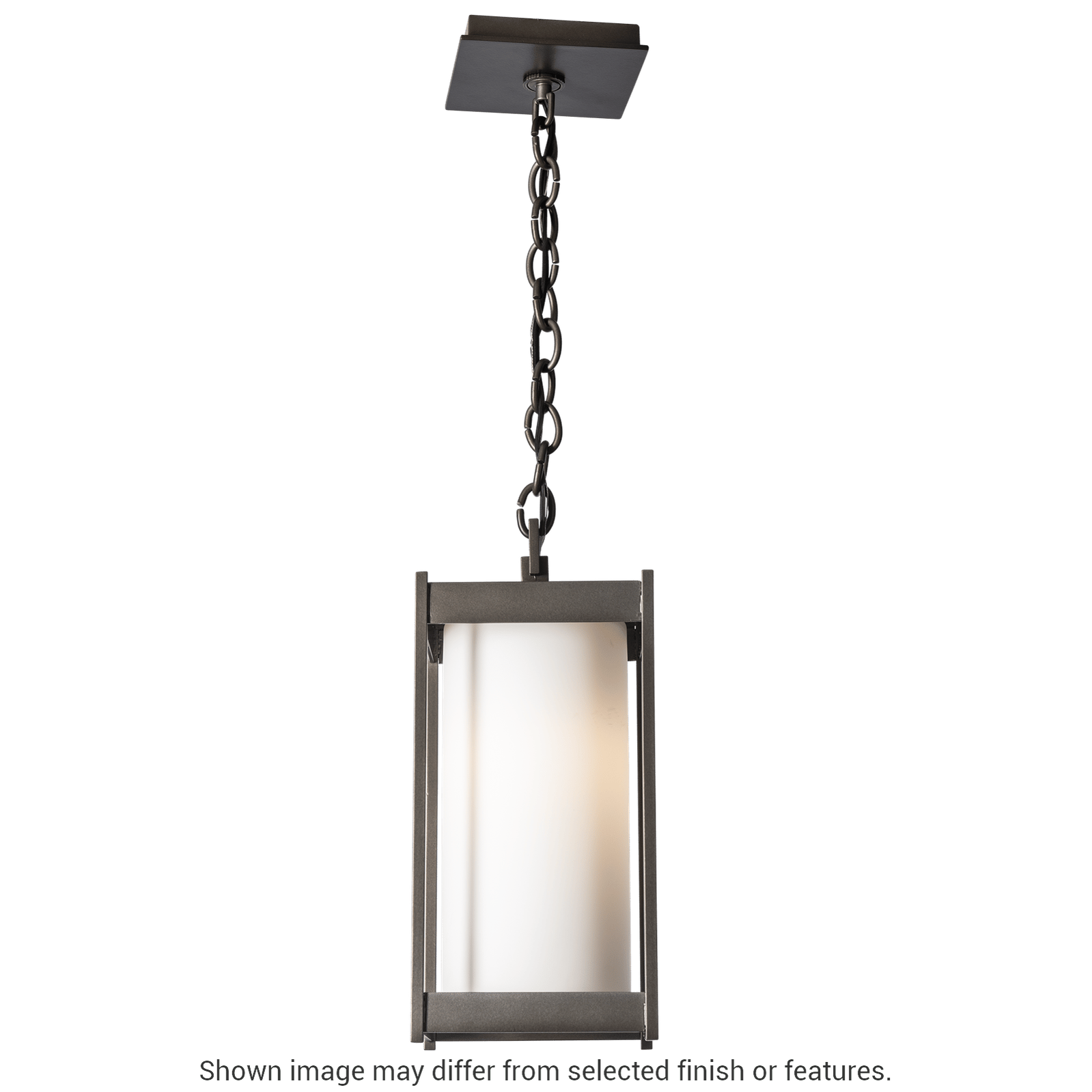 Cela Medium Outdoor Lantern - White - Opal Glass by Hubbardton Forge