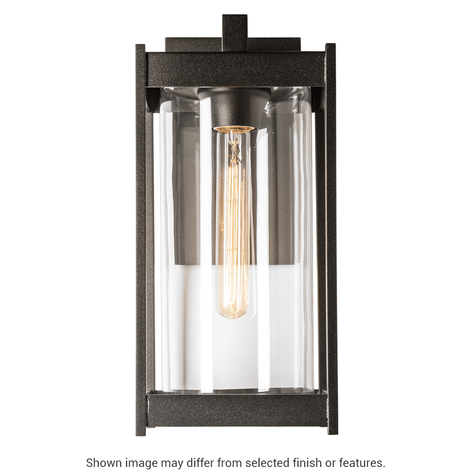 Cela Medium Outdoor Sconce - White - Opal Glass by Hubbardton Forge
