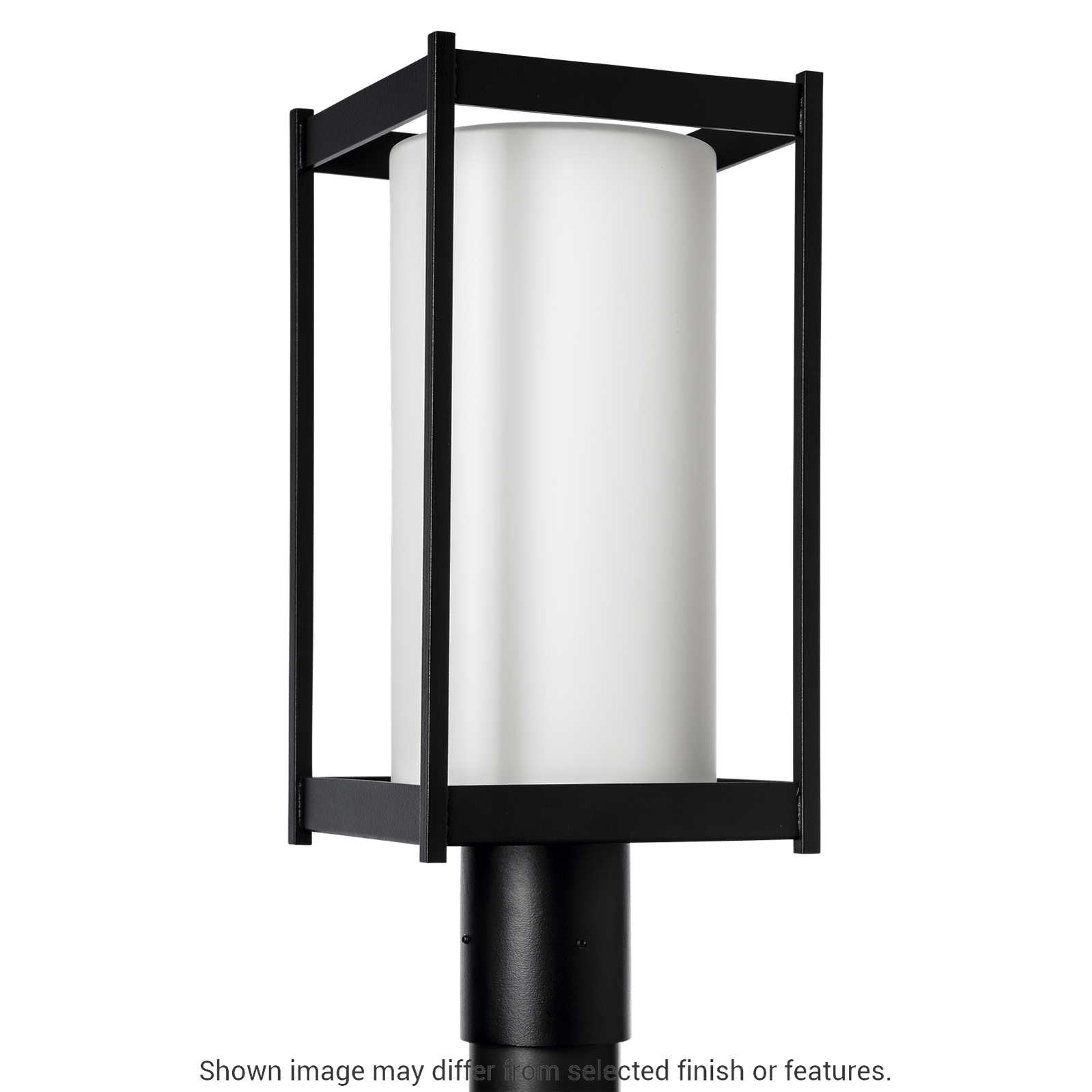 Cela Outdoor Post Light - White - Opal Glass by Hubbardton Forge