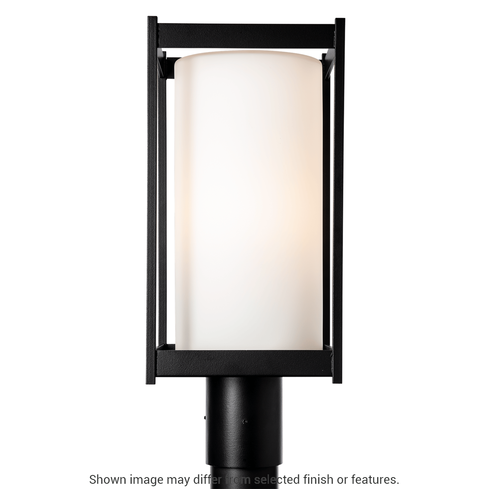 Cela Outdoor Post Light - White - Opal Glass by Hubbardton Forge