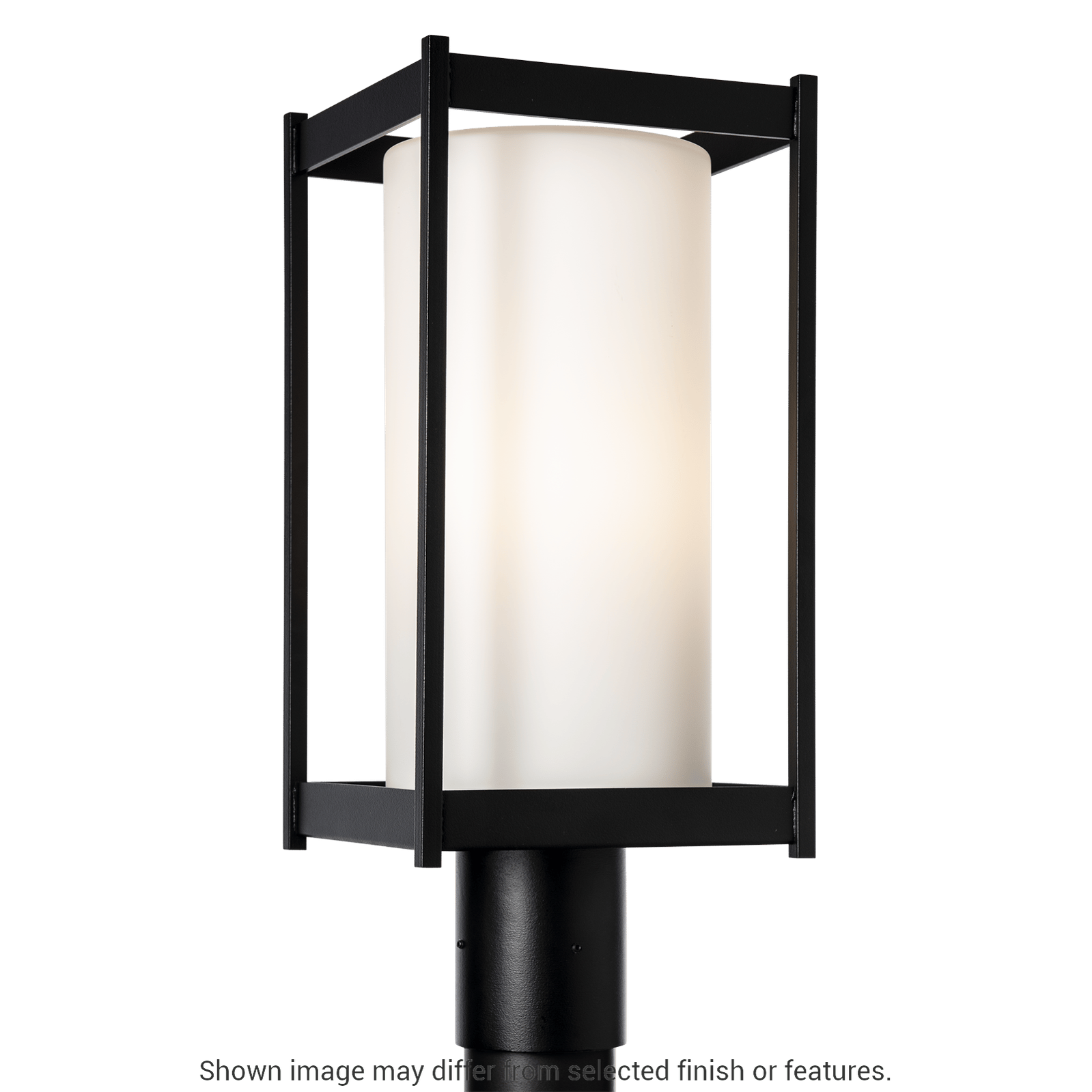 Cela Outdoor Post Light - White - Opal Glass by Hubbardton Forge