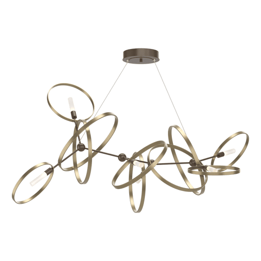 Celesse Pendant - Bronze - Soft Gold Accent by Hubbardton Forge