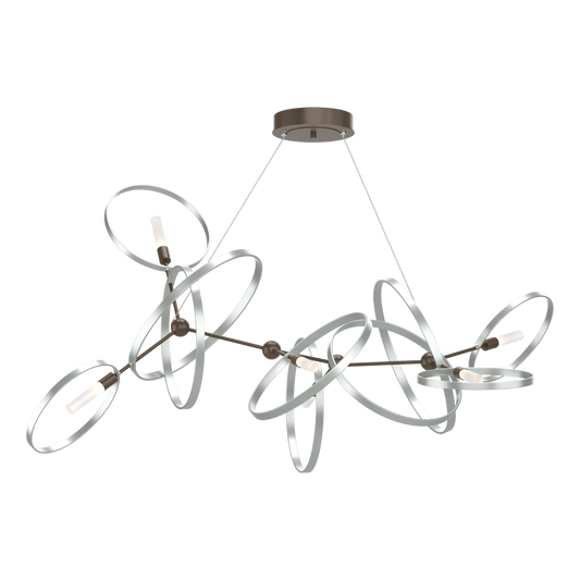 Celesse Pendant - Bronze - Vintage Platinum Accent by Hubbardton Forge