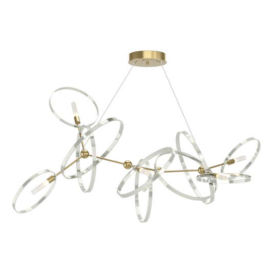 Celesse Pendant - Modern Brass - Sterling Accent by Hubbardton Forge