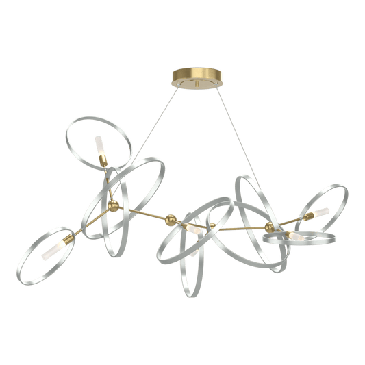 Celesse Pendant - Modern Brass - Vintage Platinum Accent by Hubbardton Forge