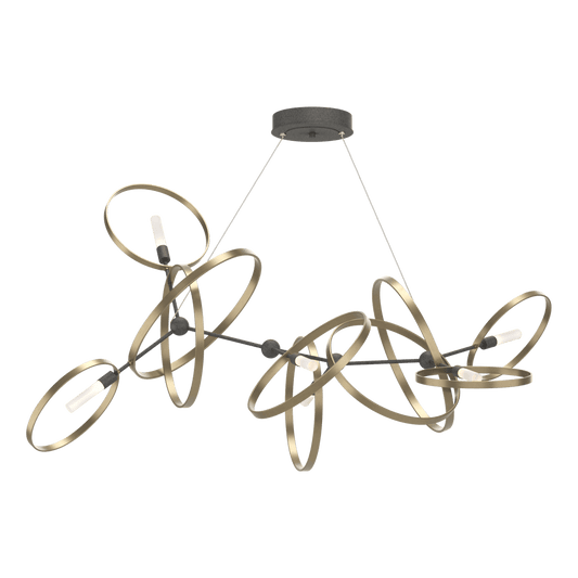 Celesse Pendant - Natural Iron - Soft Gold Accent by Hubbardton Forge