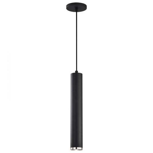 Century - 12 Watt - 16" - LED Pendant - Matte Black and Brushed Nickel Finish - Satco 62-819