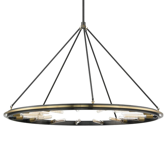 Chambers 15-Light Chandelier - Aged Old Bronze by Hudson Valley Lighting