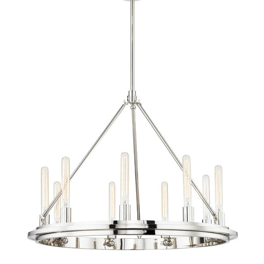 Chambers 9-Light Chandelier by Hudson Valley Lighting