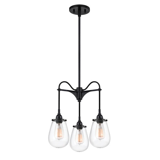 Chelsea 3 Arm Chandelier by SONNEMAN