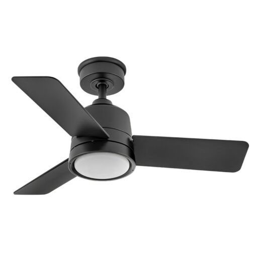 Chet 36" LED Fan - Matte Black by Hinkley Lighting